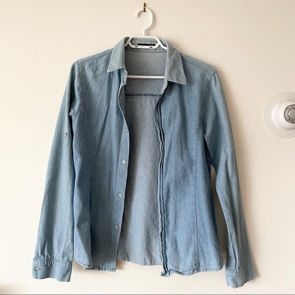 💙 Vintage Denim Long Sleeve Top - Picture 12 of 12